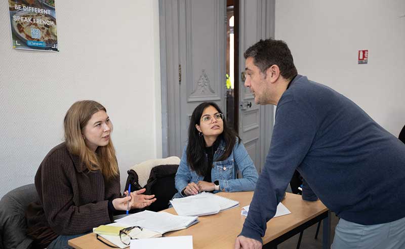 Französischkurs in der Sprachschule in Lille