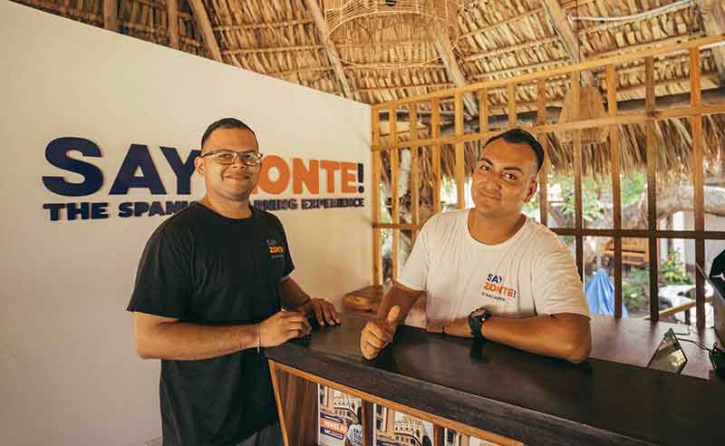 Die Spanisch-Sprachschule Say Zonte! in El Salvador.
